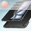 image:imageJETech Case Cover for iPad Air 11 M4M3M2 amp iPad Air 54 109 Black  For iPad Air 11 20262024 amp Air 54 109 20222020 Translucent Back TriFold Stand Auto WakeSleepBlack