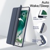 image:imageJETech Case Cover for iPad Pro 105 iPad Air 3rd Gen 2019 Black  For iPad Pro 105 2017 iPad Air 2019 Model Clear Back Pencil Holder Slim Shockproof TriFold Stand Auto WakeSleepNavy