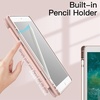 image:imageJETech Case Cover for iPad Pro 105 iPad Air 3rd Gen 2019 Black  For iPad Pro 105 2017 iPad Air 2019 Model Clear Back Pencil Holder Slim Shockproof TriFold Stand Auto WakeSleepRose Gold