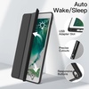 image:imageJETech Case Cover for iPad Pro 105 iPad Air 3rd Gen 2019 Black  For iPad Pro 105 2017 iPad Air 2019 Model Clear Back Pencil Holder Slim Shockproof TriFold Stand Auto WakeSleepBlack