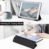 image:imageJETech Case Cover for iPad Pro 105 iPad Air 3rd Gen 2019 Black  For iPad Pro 105 2017 iPad Air 2019 Model Clear Back Pencil Holder Slim Shockproof TriFold Stand Auto WakeSleepBlack