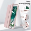 image:imageJETech Case Cover for iPad Pro 105 iPad Air 3rd Gen 2019 Black  For iPad Pro 105 2017 iPad Air 2019 Model Clear Back Pencil Holder Slim Shockproof TriFold Stand Auto WakeSleepRose Gold