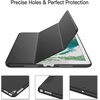 image:imageJETech Case Cover for iPad Pro 105 iPad Air 3rd Gen 2019 Black  For iPad Pro 105 2017 iPad Air 2019 Model Hard Back Shell Soft Touch Finish Tablet Stand Shockproof ProtectionBlack