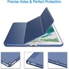 image:imageJETech Case Cover for iPad Pro 105 iPad Air 3rd Gen 2019 Black  For iPad Pro 105 2017 iPad Air 2019 Model Translucent Back TriFold Stand Auto WakeSleep ShockproofNavy