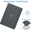 image:imageJETech Case Cover for iPad Pro 105 iPad Air 3rd Gen 2019 Black  For iPad Pro 105 2017 iPad Air 2019 Model Translucent Back TriFold Stand Auto WakeSleep ShockproofSpace Gray