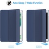 image:imageJETech Case Cover for iPad Pro 105 iPad Air 3rd Gen 2019 Black  For iPad Pro 105 2017 iPad Air 2019 Model Translucent Back TriFold Stand Auto WakeSleep ShockproofNavy