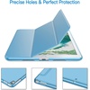image:imageJETech Case Cover for iPad Pro 105 iPad Air 3rd Gen 2019 Black  For iPad Pro 105 2017 iPad Air 2019 Model Translucent Back TriFold Stand Auto WakeSleep ShockproofBlue