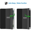 image:imageJETech Case Cover for iPad Pro 105 iPad Air 3rd Gen 2019 Black  For iPad Pro 105 2017 iPad Air 2019 Model Translucent Back TriFold Stand Auto WakeSleep ShockproofBlack