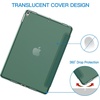 image:imageJETech Case Cover for iPad Pro 105 iPad Air 3rd Gen 2019 Black  For iPad Pro 105 2017 iPad Air 2019 Model Translucent Back TriFold Stand Auto WakeSleep ShockproofMisty Green