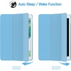 image:imageJETech Case Cover for iPad Pro 105 iPad Air 3rd Gen 2019 Black  For iPad Pro 105 2017 iPad Air 2019 Model Translucent Back TriFold Stand Auto WakeSleep ShockproofBlue