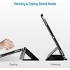 image:imageJETech Case Cover for iPad Pro 105 iPad Air 3rd Gen 2019 Black  For iPad Pro 105 2017 iPad Air 2019 Model Translucent Back TriFold Stand Auto WakeSleep ShockproofBlack