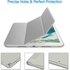 image:imageJETech Case Cover for iPad Pro 105 iPad Air 3rd Gen 2019 Black  For iPad Pro 105 2017 iPad Air 2019 Model Translucent Back TriFold Stand Auto WakeSleep ShockproofGrey
