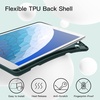 image:imageJETech Case Cover for iPad Pro 105 iPad Air 3rd Gen 2019 Black  Soft TPU Protection Pencil Holder TriFold Stand Pencil Charging Support Shockproof Lightweight Design Auto WakeSleepMisty Green