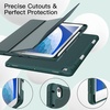 image:imageJETech Case Cover for iPad Pro 105 iPad Air 3rd Gen 2019 Black  Soft TPU Protection Pencil Holder TriFold Stand Pencil Charging Support Shockproof Lightweight Design Auto WakeSleepMisty Green