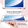 image:imageJETech Case Cover for iPad Pro 105 iPad Air 3rd Gen 2019 Black  Soft TPU Protection Pencil Holder TriFold Stand Pencil Charging Support Shockproof Lightweight Design Auto WakeSleepRose Gold