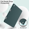 image:imageJETech Case Cover for iPad Pro 105 iPad Air 3rd Gen 2019 Black  Soft TPU Protection Pencil Holder TriFold Stand Pencil Charging Support Shockproof Lightweight Design Auto WakeSleepMisty Green