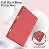 image:imageJETech Case Cover for iPad Pro 105 iPad Air 3rd Gen 2019 Black  Soft TPU Protection Pencil Holder TriFold Stand Pencil Charging Support Shockproof Lightweight Design Auto WakeSleepRed