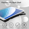 image:imageJETech Case Cover for iPad Pro 105 iPad Air 3rd Gen 2019 Black  Soft TPU Protection Pencil Holder TriFold Stand Pencil Charging Support Shockproof Lightweight Design Auto WakeSleepBlack