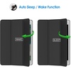image:imageJETech Case Cover for iPad Pro 97 2016 Black  Slim Translucent Back Design TriFold Stand Auto WakeSleep Lightweight Shockproof ProtectionBlack