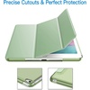 image:imageJETech Case Cover for iPad mini 4th Gen 2015 Black  Slim Translucent Back Design TriFold Stand Auto WakeSleep Lightweight Shockproof ProtectionMatcha Green
