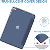 image:imageJETech Case Cover for iPad mini 4th Gen 2015 Black  Slim Translucent Back Design TriFold Stand Auto WakeSleep Lightweight Shockproof ProtectionNavy
