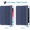 image:imageJETech Case Cover for iPad mini 4th Gen 2015 Black  Slim Translucent Back Design TriFold Stand Auto WakeSleep Lightweight Shockproof ProtectionNavy