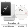 image:imageJETech Case Cover for iPad mini 4th Gen 2015 Black  Slim Translucent Back Design TriFold Stand Auto WakeSleep Lightweight Shockproof ProtectionRose Gold