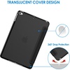 image:imageJETech Case Cover for iPad mini 5th Gen 2019 Black  Slim Translucent Back Design TriFold Stand Auto WakeSleep Lightweight Shockproof ProtectionBlack