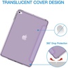 image:imageJETech Case Cover for iPad mini 5th Gen 2019 Black  Slim Translucent Back Design TriFold Stand Auto WakeSleep Lightweight Shockproof ProtectionLight Purple