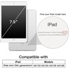 image:imageJETech Case Cover for iPad mini 5th Gen 2019 Black  Slim Translucent Back Design TriFold Stand Auto WakeSleep Lightweight Shockproof ProtectionMatcha Green