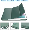 image:imageJETech Case Cover for iPad mini 5th Gen 2019 Black  Slim Translucent Back Design TriFold Stand Auto WakeSleep Lightweight Shockproof ProtectionMisty Green