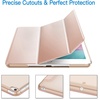 image:imageJETech Case Cover for iPad mini 5th Gen 2019 Black  Slim Translucent Back Design TriFold Stand Auto WakeSleep Lightweight Shockproof ProtectionRose Gold