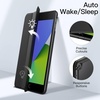 image:imageJETech Case Cover for iPad mini 5th4th Gen 20192015 Black  Clear Transparent Back Pencil Holder Slim Shockproof Protection TriFold Stand Auto WakeSleepBlack