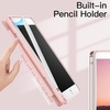 image:imageJETech Case Cover for iPad mini 5th4th Gen 20192015 Black  Clear Transparent Back Pencil Holder Slim Shockproof Protection TriFold Stand Auto WakeSleepRose Gold