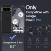 image:imageJETech Case for Google Pixel 10 Pro XL AntiYellowing Clear  Shockproof Protection Scratch Resistant Hard PC Back Durable Transparent TPU BumperBlack