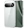image:imageJETech Case for Google Pixel 10 Pro XL AntiYellowing Clear  Shockproof Protection Scratch Resistant Hard PC Back Durable Transparent TPU BumperClear