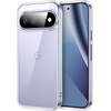 image:imageJETech Case for Google Pixel 10 Pro XL AntiYellowing Clear  Shockproof Protection Scratch Resistant Hard PC Back Durable Transparent TPU BumperClear
