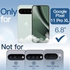 image:imageJETech Case for Google Pixel 10 Pro XL AntiYellowing Clear  Shockproof Protection Scratch Resistant Hard PC Back Durable Transparent TPU BumperClear