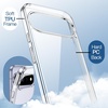 image:imageJETech Case for Google Pixel 10 Pro XL AntiYellowing Clear  Shockproof Protection Scratch Resistant Hard PC Back Durable Transparent TPU BumperClear