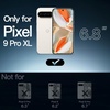 image:imageJETech Case for Google Pixel 10 Pro XL AntiYellowing Clear  Shockproof Protection Scratch Resistant Hard PC Back Durable Transparent TPU BumperClear