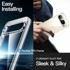 image:imageJETech Case for Google Pixel 10 Pro XL AntiYellowing Clear  Shockproof Protection Scratch Resistant Hard PC Back Durable Transparent TPU BumperClear