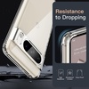 image:imageJETech Case for Google Pixel 10 Pro XL AntiYellowing Clear  Shockproof Protection Scratch Resistant Hard PC Back Durable Transparent TPU BumperClear