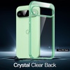 image:imageJETech Case for Google Pixel 10 Pro XL AntiYellowing Clear  Shockproof Protection Scratch Resistant Hard PC Back Durable Transparent TPU BumperWintergreen