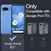 image:imageJETech Case for Google Pixel 9a AntiYellowing Clear  Shockproof Protection Scratch Resistant Hard PC Back Durable Transparent TPU BumperBay