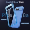 image:imageJETech Case for Google Pixel 9a AntiYellowing Clear  Shockproof Protection Scratch Resistant Hard PC Back Durable Transparent TPU BumperBay