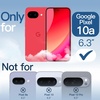 image:imageJETech Case for Google Pixel 9a AntiYellowing Clear  Shockproof Protection Scratch Resistant Hard PC Back Durable Transparent TPU BumperBerry