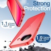 image:imageJETech Case for Google Pixel 9a AntiYellowing Clear  Shockproof Protection Scratch Resistant Hard PC Back Durable Transparent TPU BumperBerry