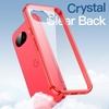 image:imageJETech Case for Google Pixel 9a AntiYellowing Clear  Shockproof Protection Scratch Resistant Hard PC Back Durable Transparent TPU BumperBerry