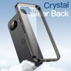 image:imageJETech Case for Google Pixel 9a AntiYellowing Clear  Shockproof Protection Scratch Resistant Hard PC Back Durable Transparent TPU BumperBlack