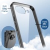 image:imageJETech Case for Google Pixel 9a AntiYellowing Clear  Shockproof Protection Scratch Resistant Hard PC Back Durable Transparent TPU BumperBlack